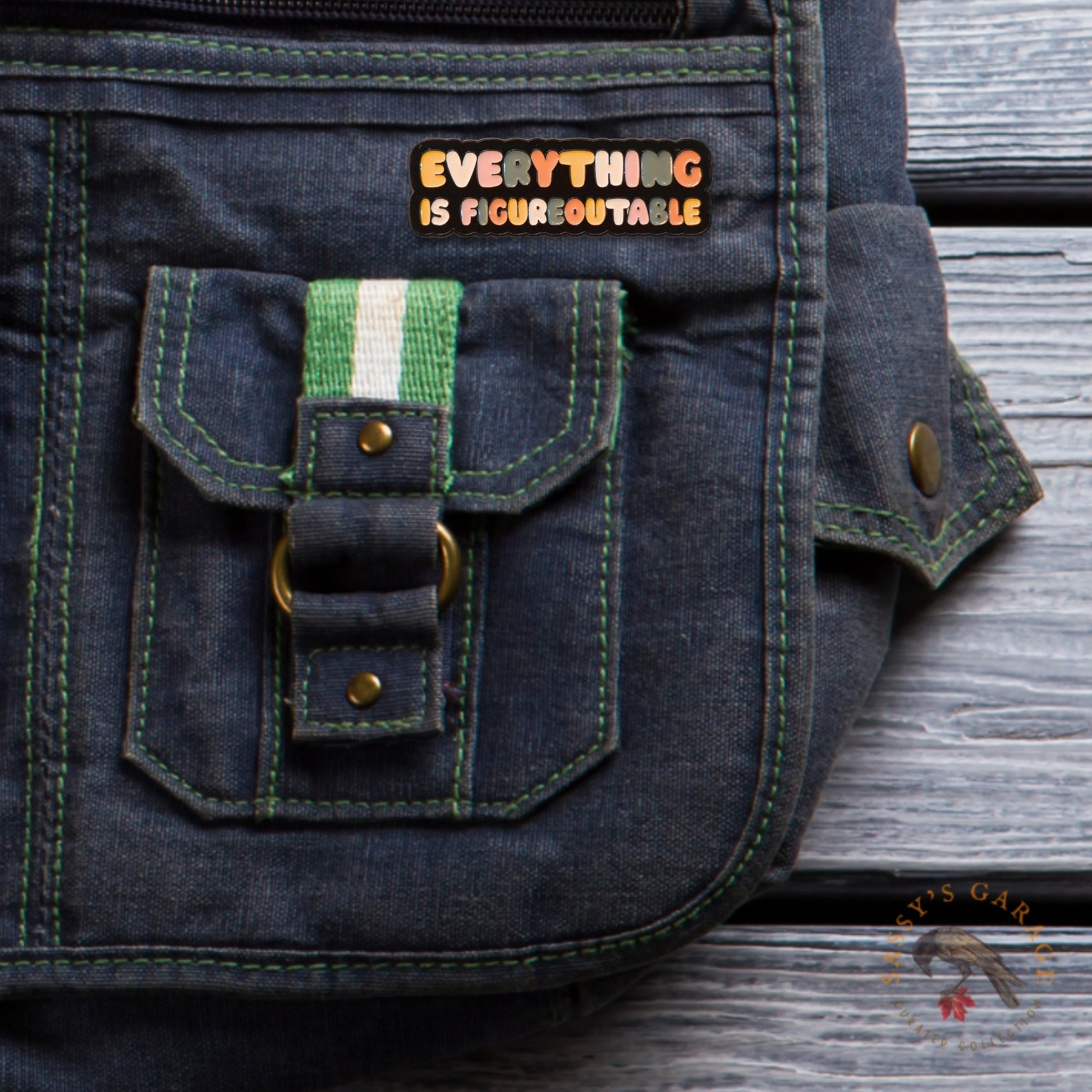 Everything Is Figureoutable | Collectible Pin - Velora Luxury Fashion
