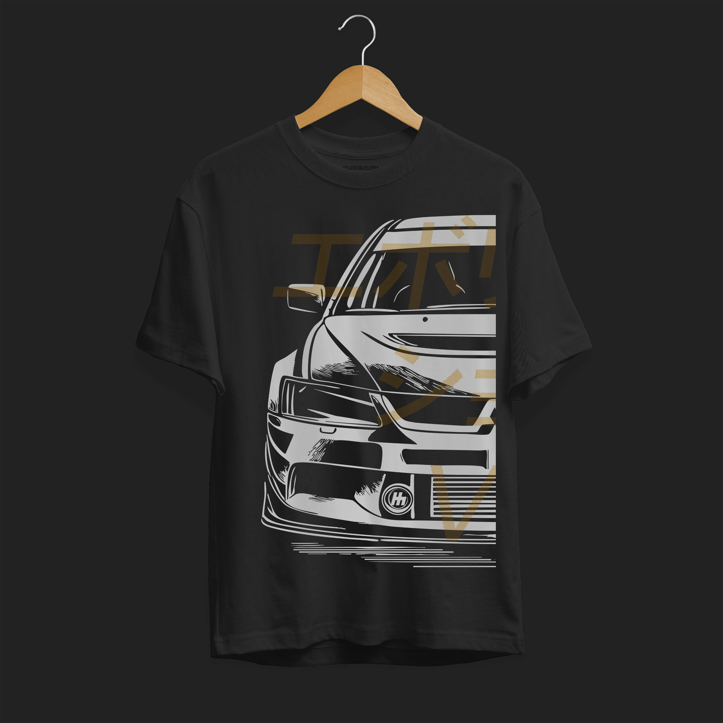 Evo VIII - ClutchCloth Automotive Graphic T-Shirt - Velora