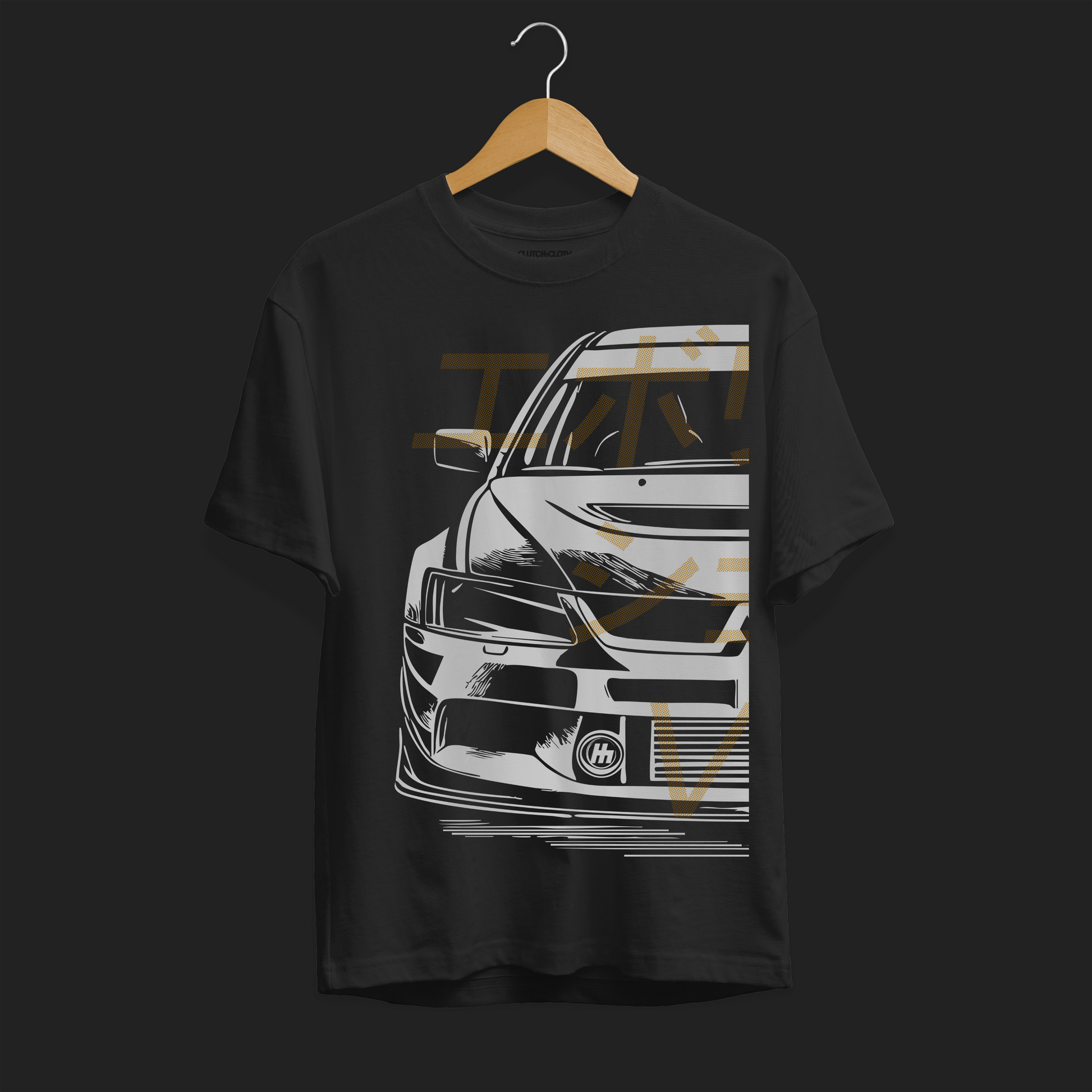 Evo VIII - ClutchCloth Automotive Graphic T-Shirt - Velora