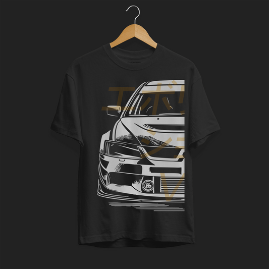 Evo VIII - ClutchCloth Automotive Graphic T-Shirt - Velora