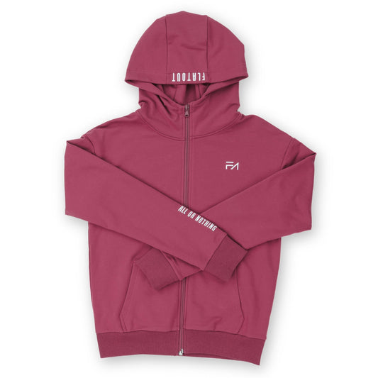 Evolution Zipup Hoodie Berry - Velora