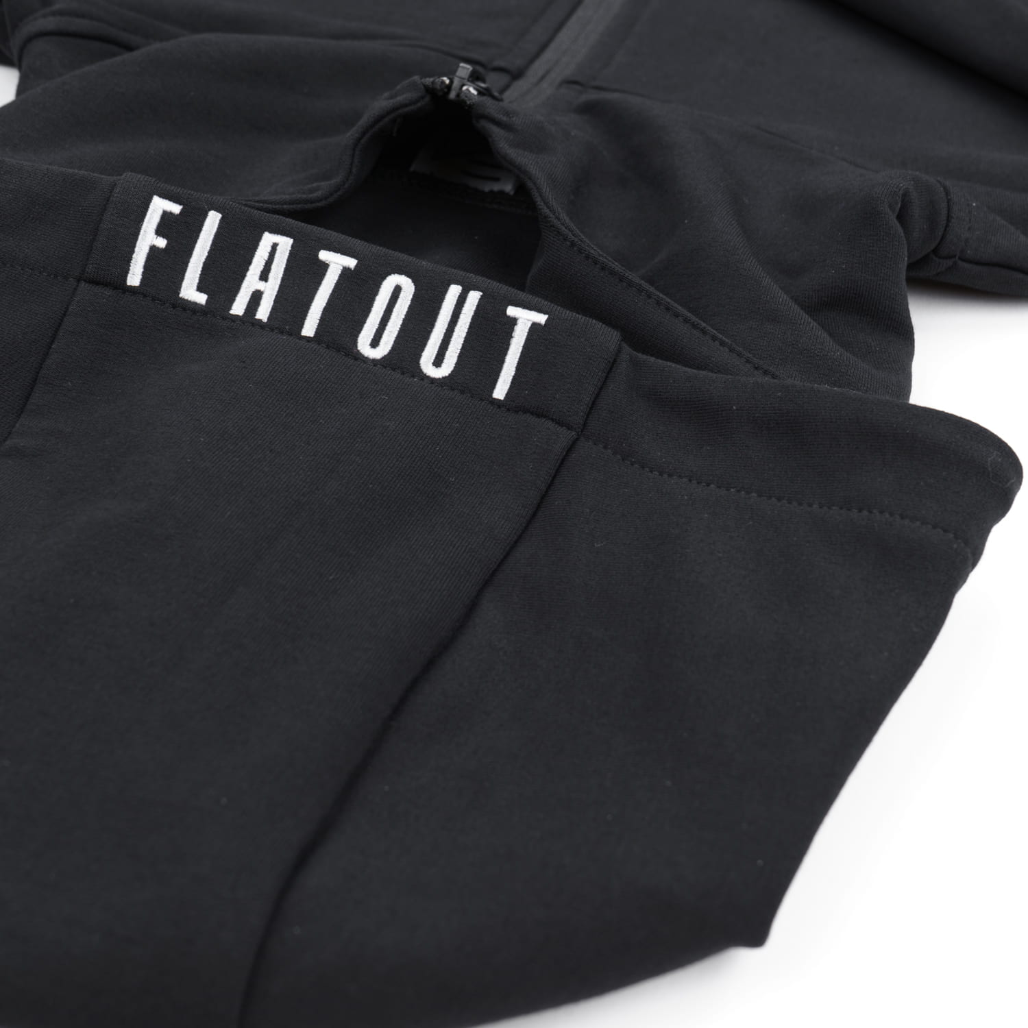 Evolution Zipup Hoodie Black - Velora