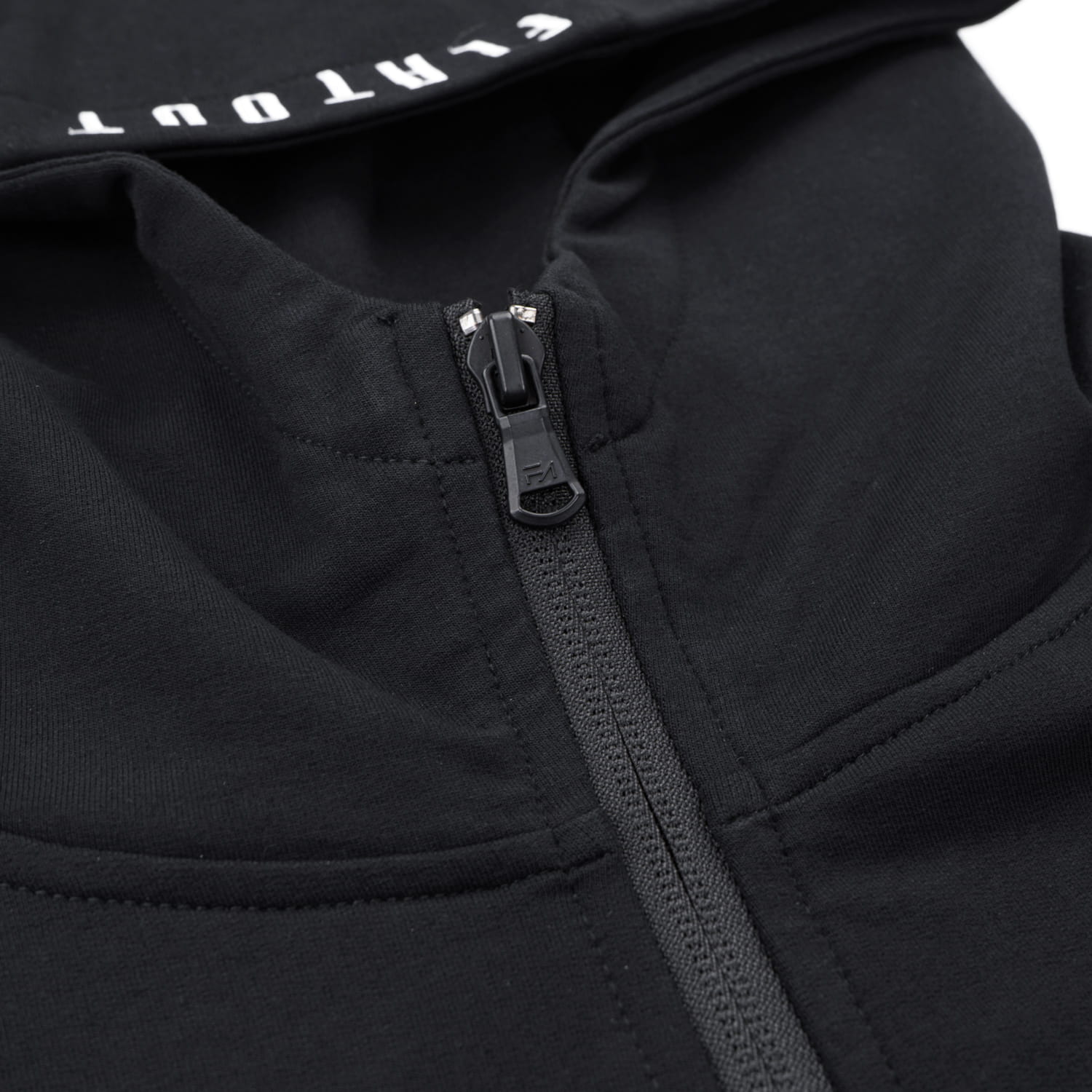 Evolution Zipup Hoodie Black - Velora
