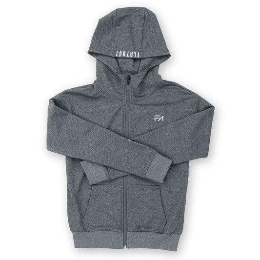 Evolution Zipup Hoodie Graphite - Velora