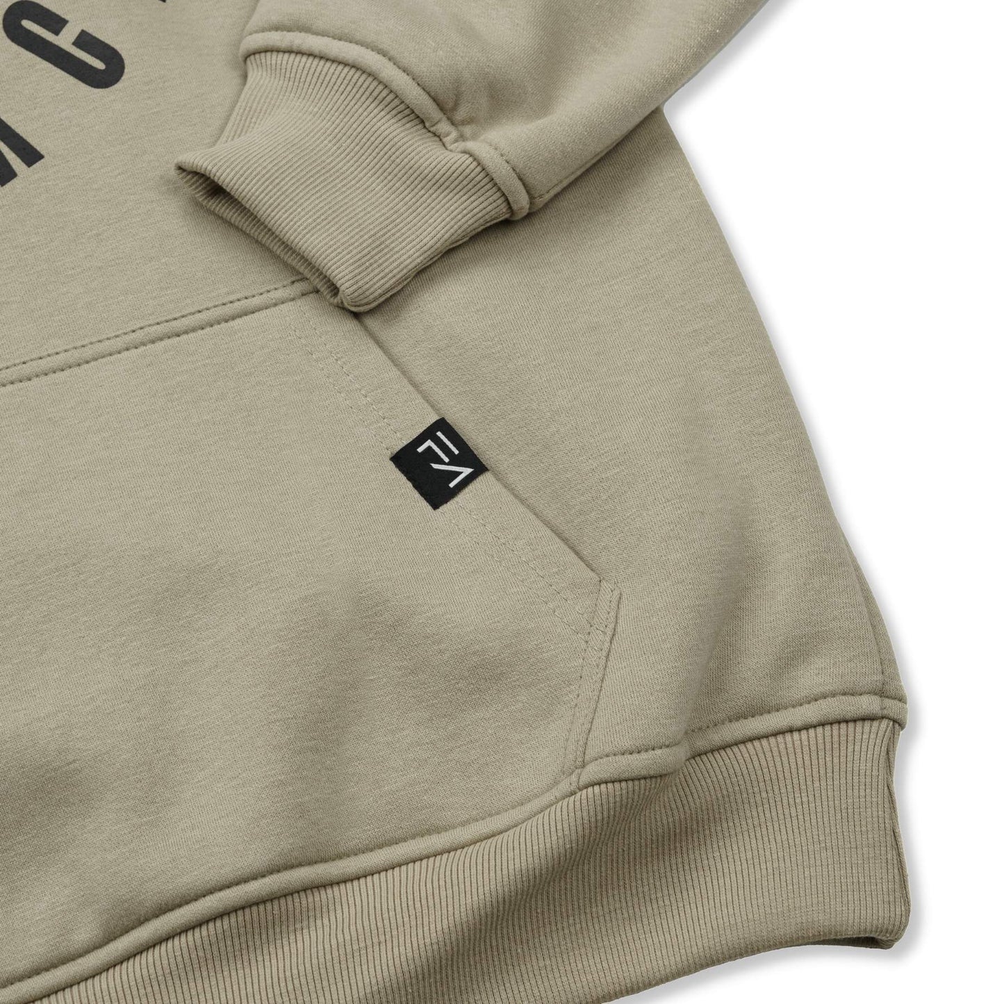 FA Pullover Hoodie Beige - Velora