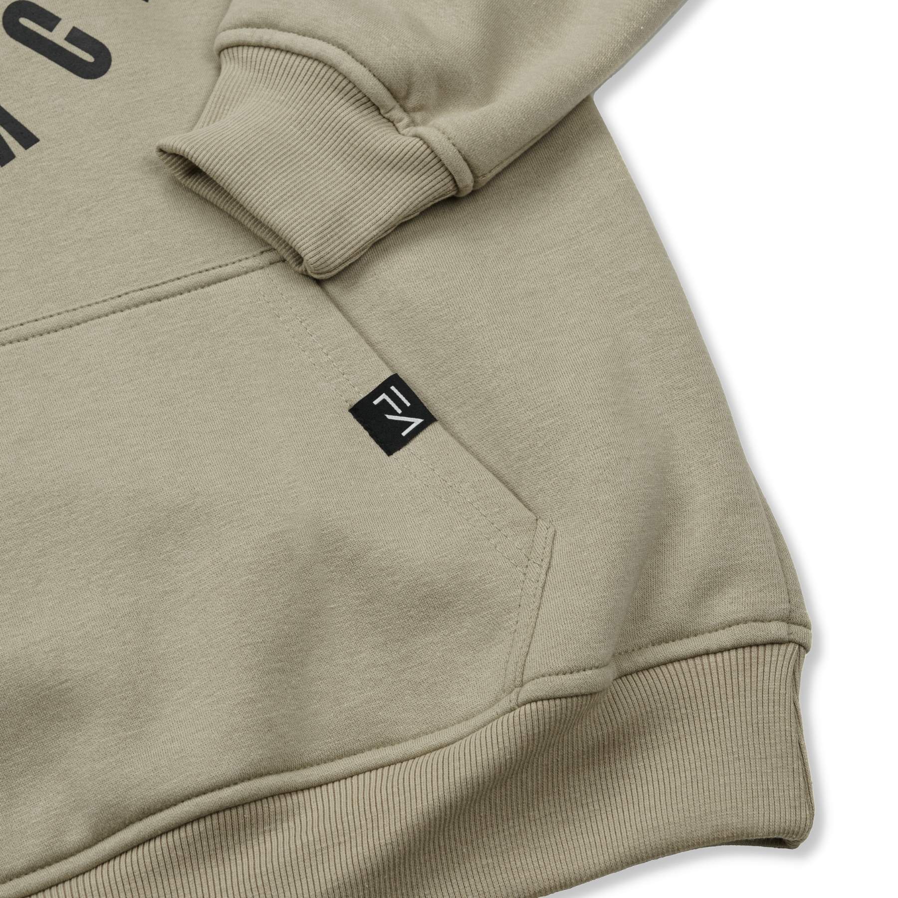 FA Pullover Hoodie Beige - Velora