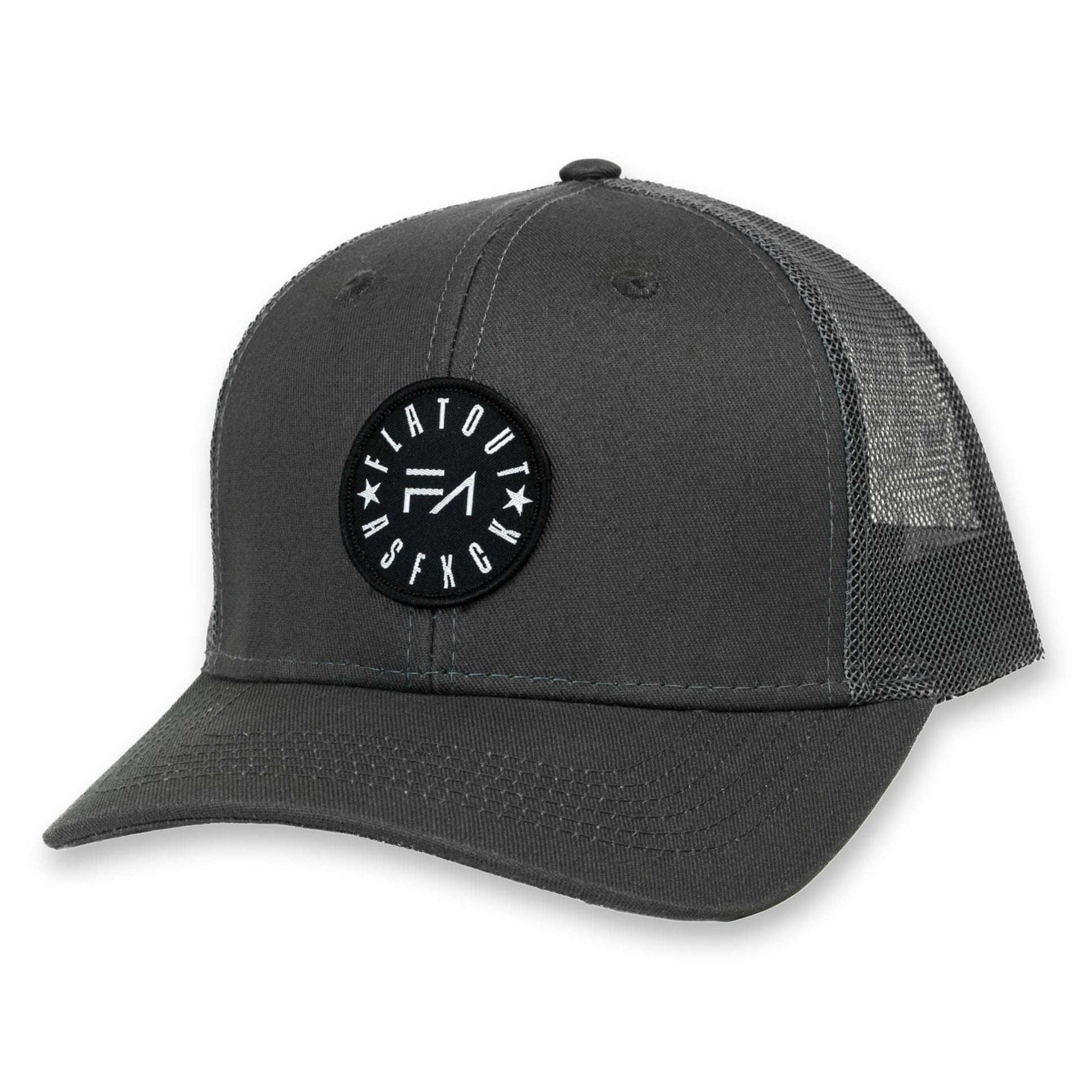 FA Fxck Charcoal Snapback - Velora