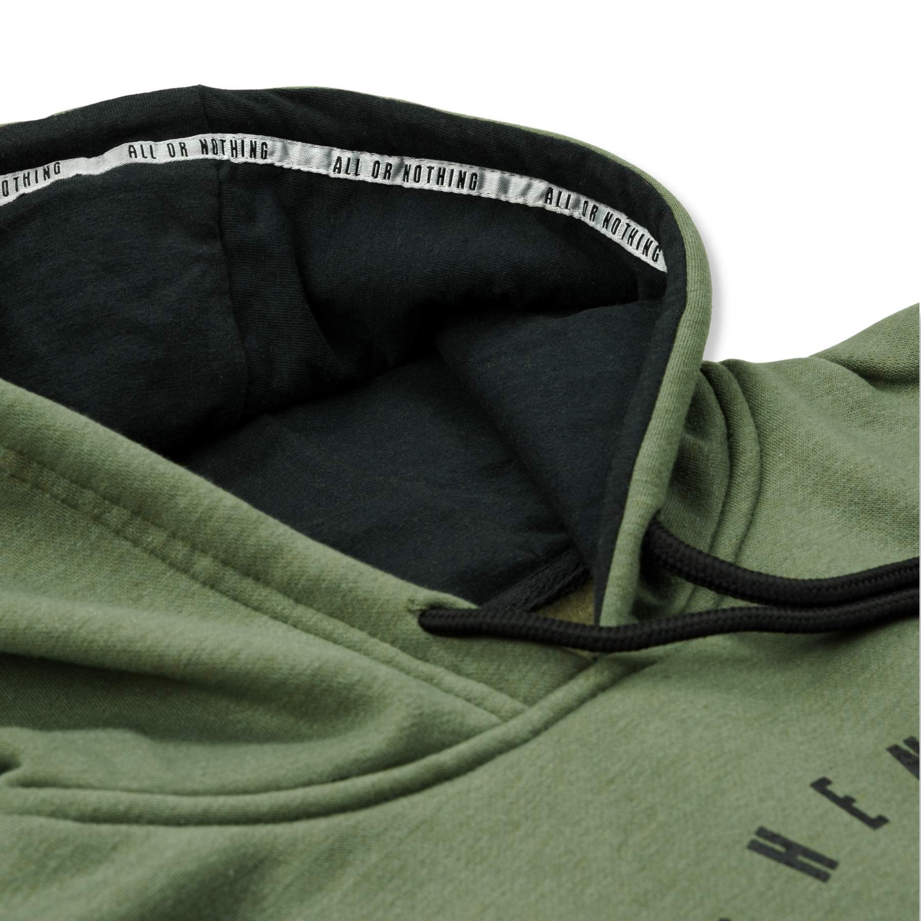 FA Pullover Hoodie Olive - Velora