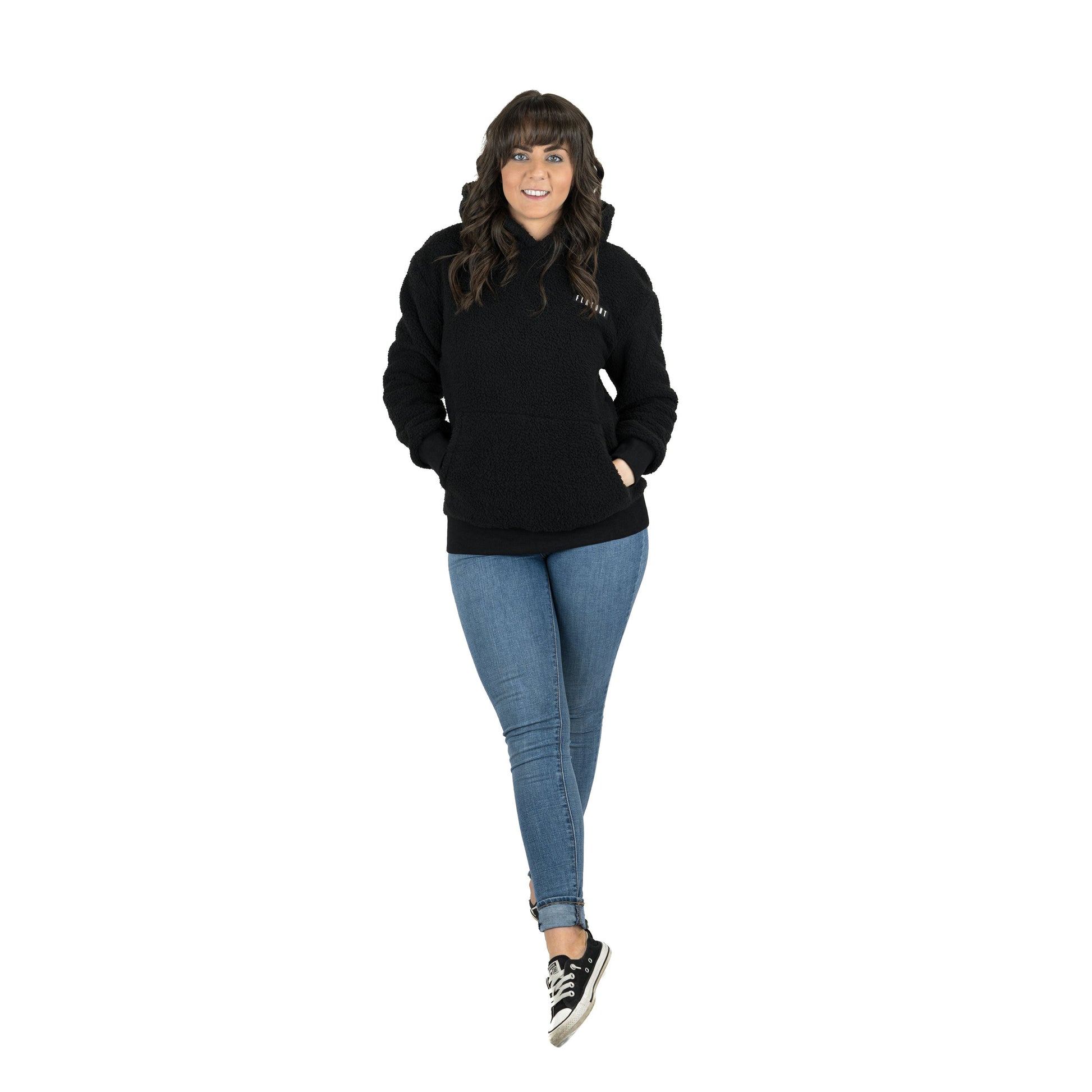 FA Sherpa Pullover Onyx - Velora