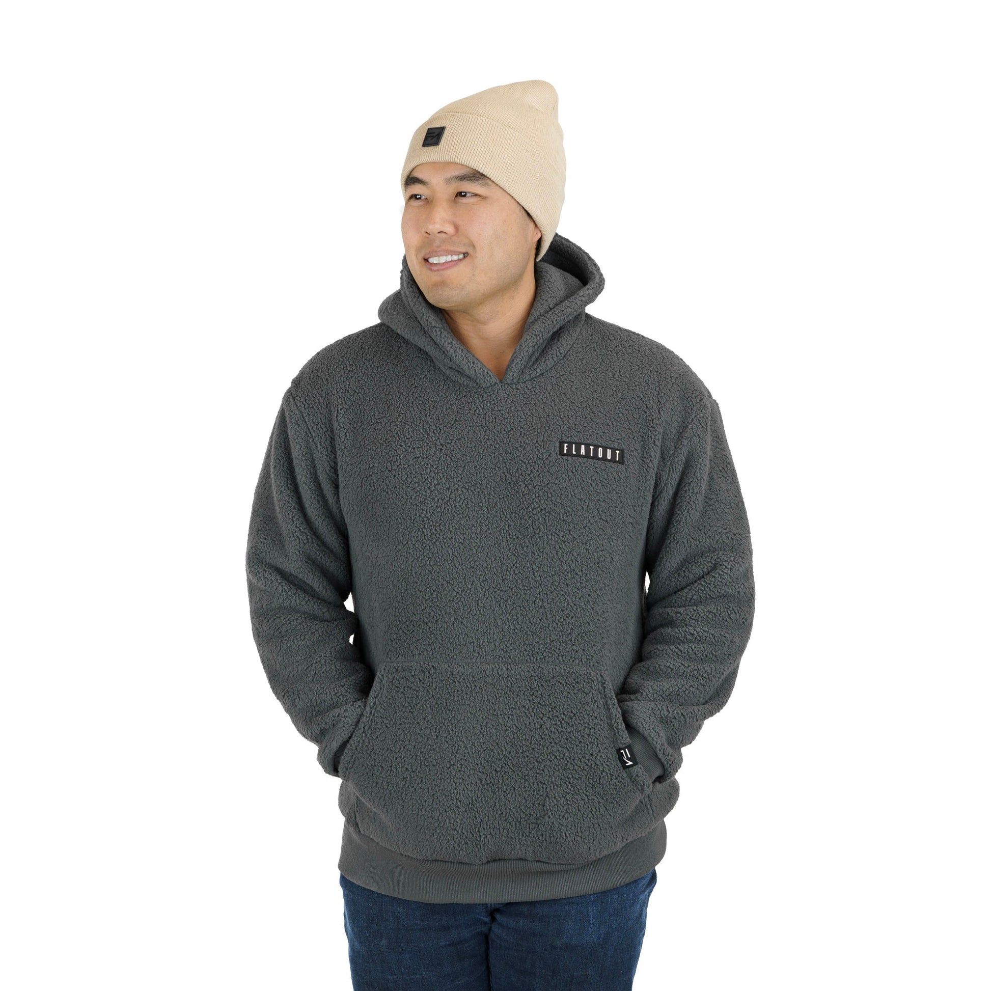 FA Sherpa Pullover Gray - Velora