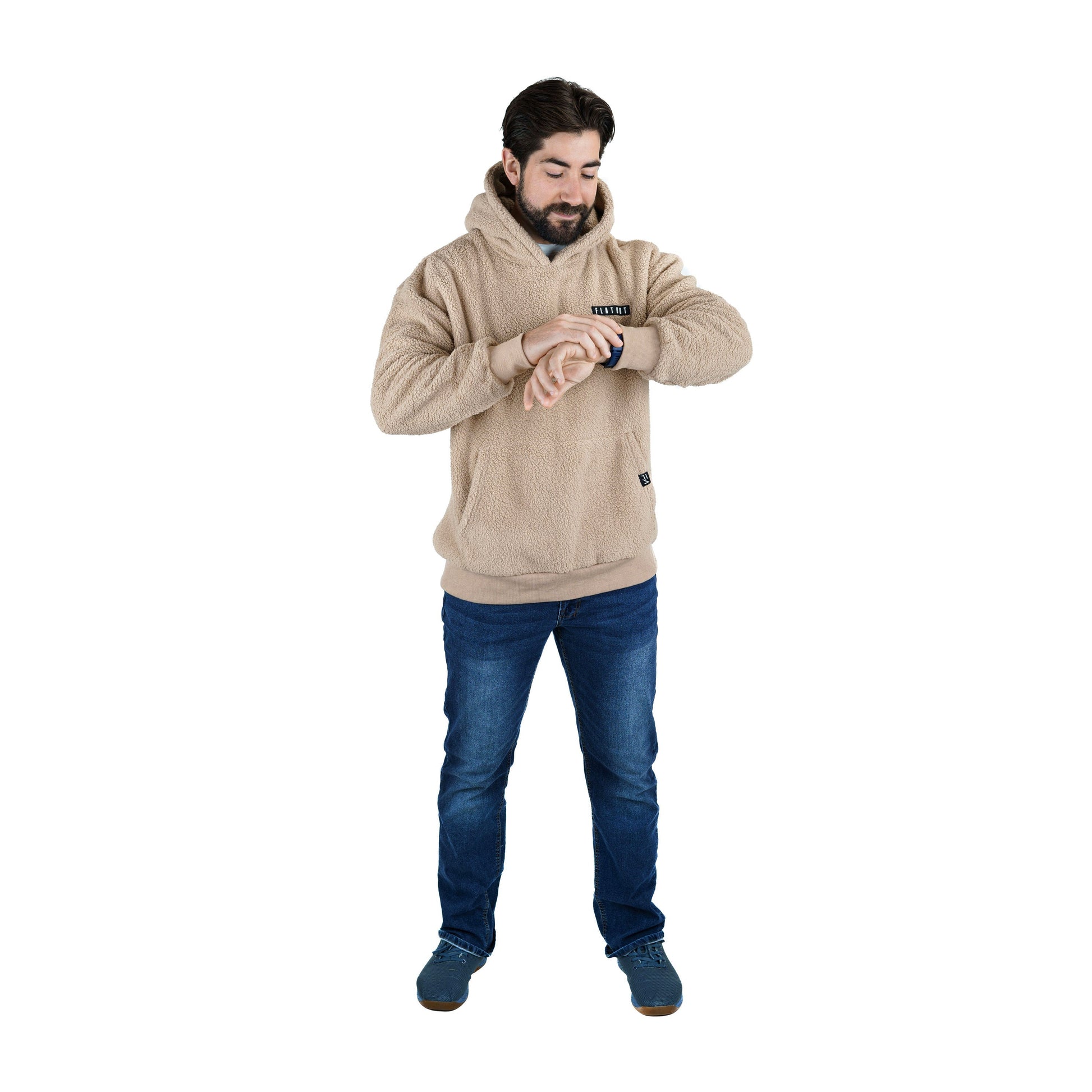 FA Sherpa Pullover Tan - Velora