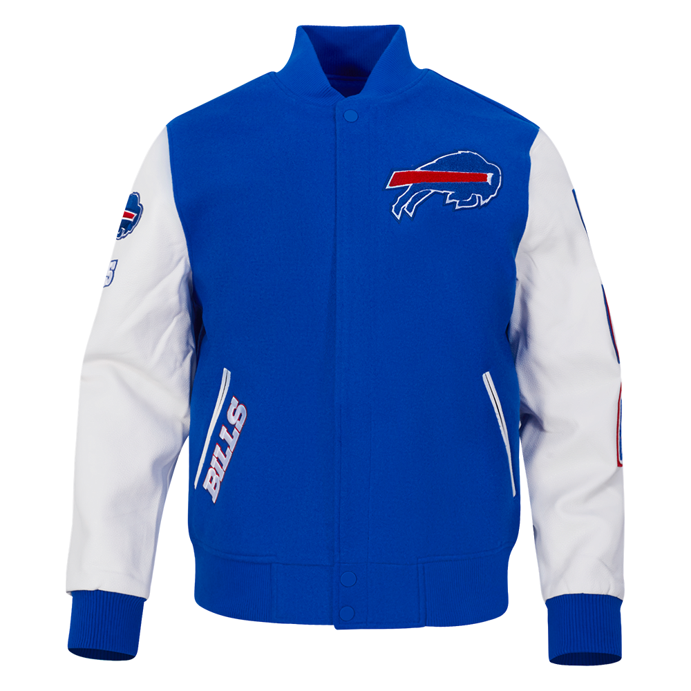 Buffalo Bills Classic Wool Varsity Jacket - Velora