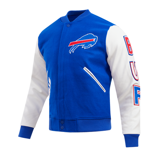 Buffalo Bills Classic Wool Varsity Jacket - Velora