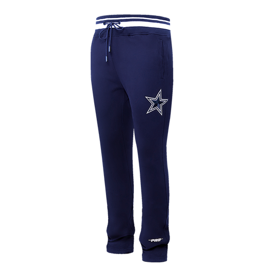 Dallas Cowboys Script Tail Rib FLC Sweatpant - Velora