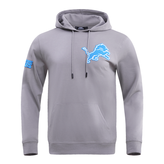 Detroit Lions Classic Chenille DK PO Hoodie - Velora