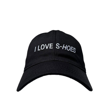 Floof Unisex I Love Shoes Cap in Black