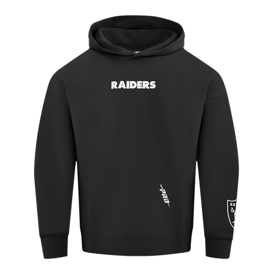 Las Vegas Raiders Wingspan M Drop Shoulder FLC PO Hoodie - Velora