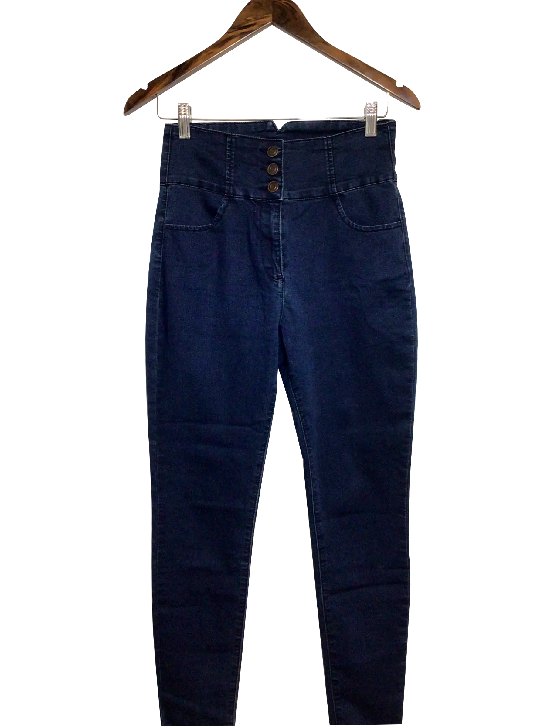 FOREVER 21 Regular fit Straight-legged Jean in Blue - 27 - Velora