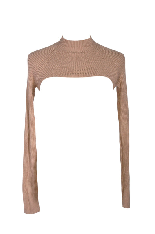 FOREVER 21 Women Crop Tops Regular fit in Brown - S - Velora Luxury Fashion