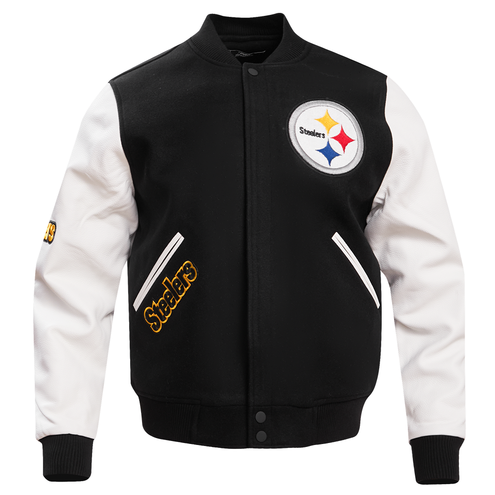 Pittsburgh Steelers Classic Wool Varsity Jacket - Velora