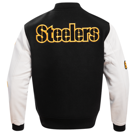 Pittsburgh Steelers Classic Wool Varsity Jacket - Velora