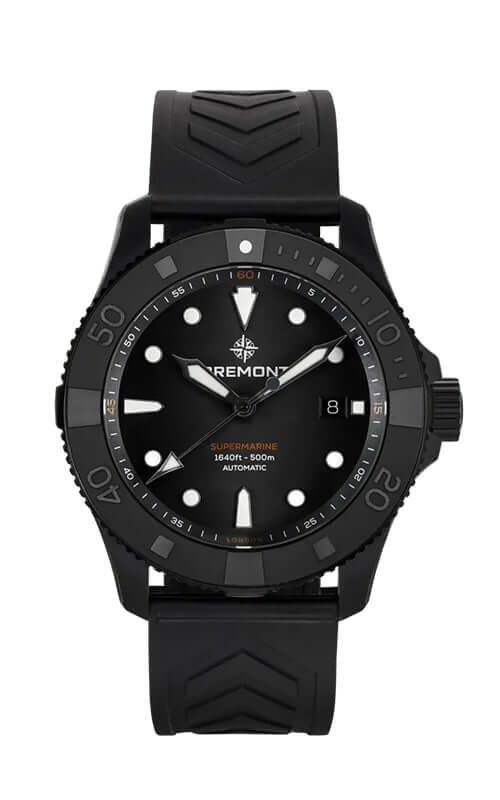 Bremont Supermarine Full Ceramic, Tactical Black SM43-DT-BKCER-BK-R-S - Velora