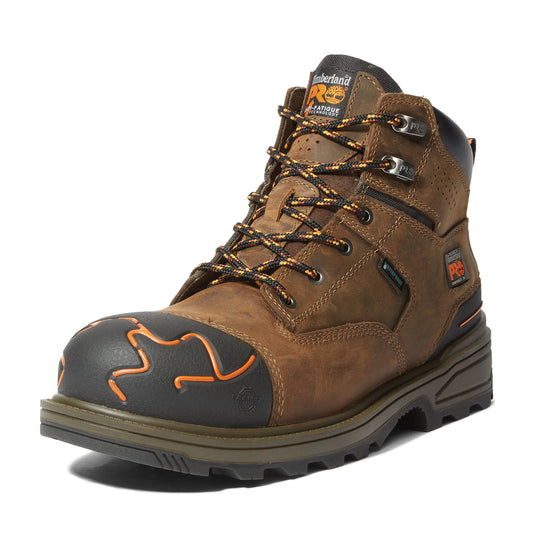 Timberland PRO Mens Magnitude 6 Inch Composite Safety Toe Waterproof Industrial Work Boot Mocha Underground Brown-2024 New 8 Wide