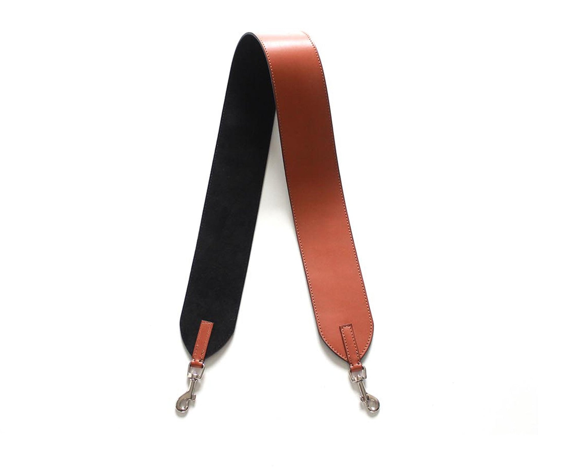 Leather strap for Meletti bag in Tan - Velora Luxury Fashion