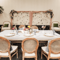 Floating Floral Backdrop Rental - Velora Luxury Fashion