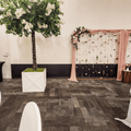 Floating Floral Backdrop Rental - Velora Luxury Fashion
