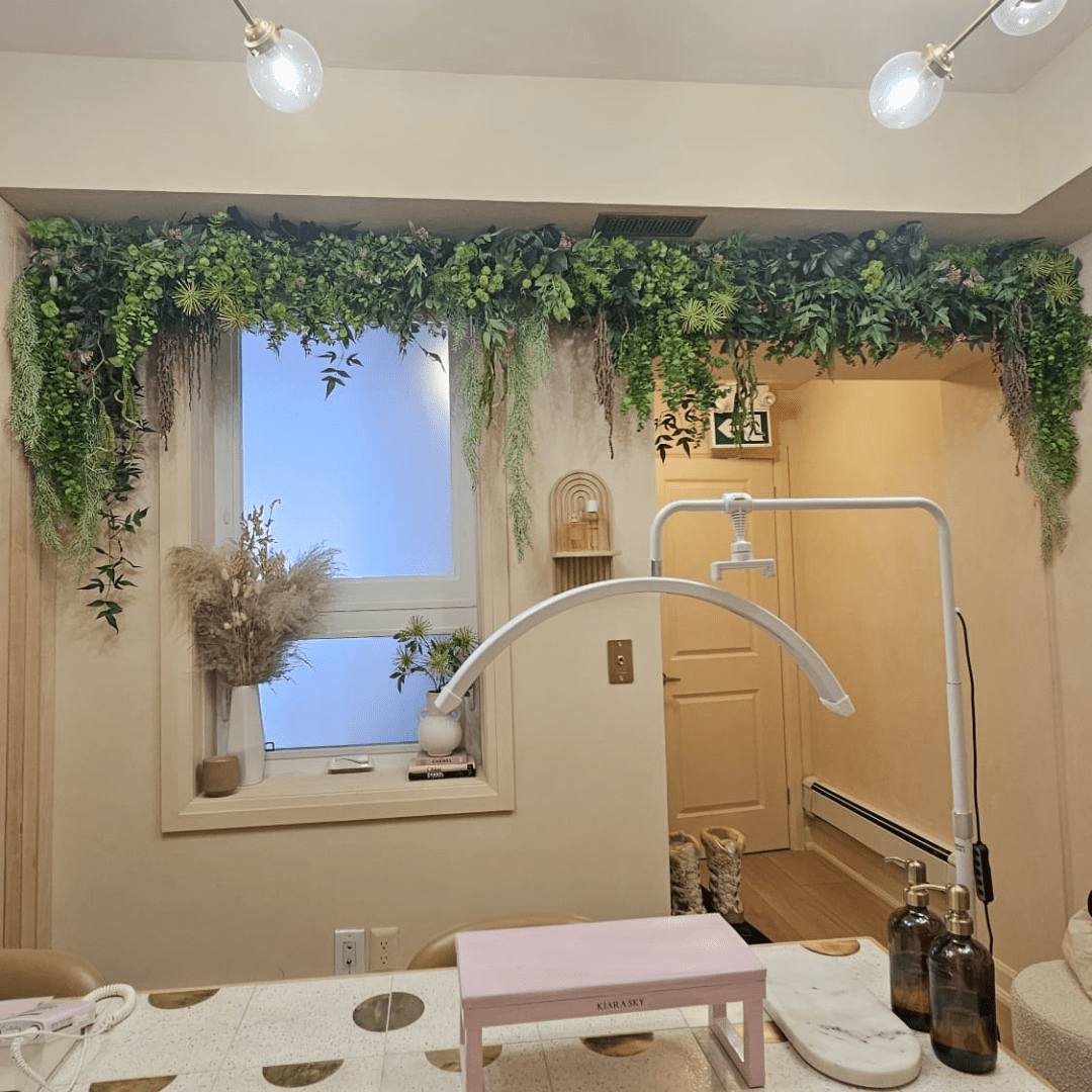 Flora Greens Installation - Velora Luxury Fashion