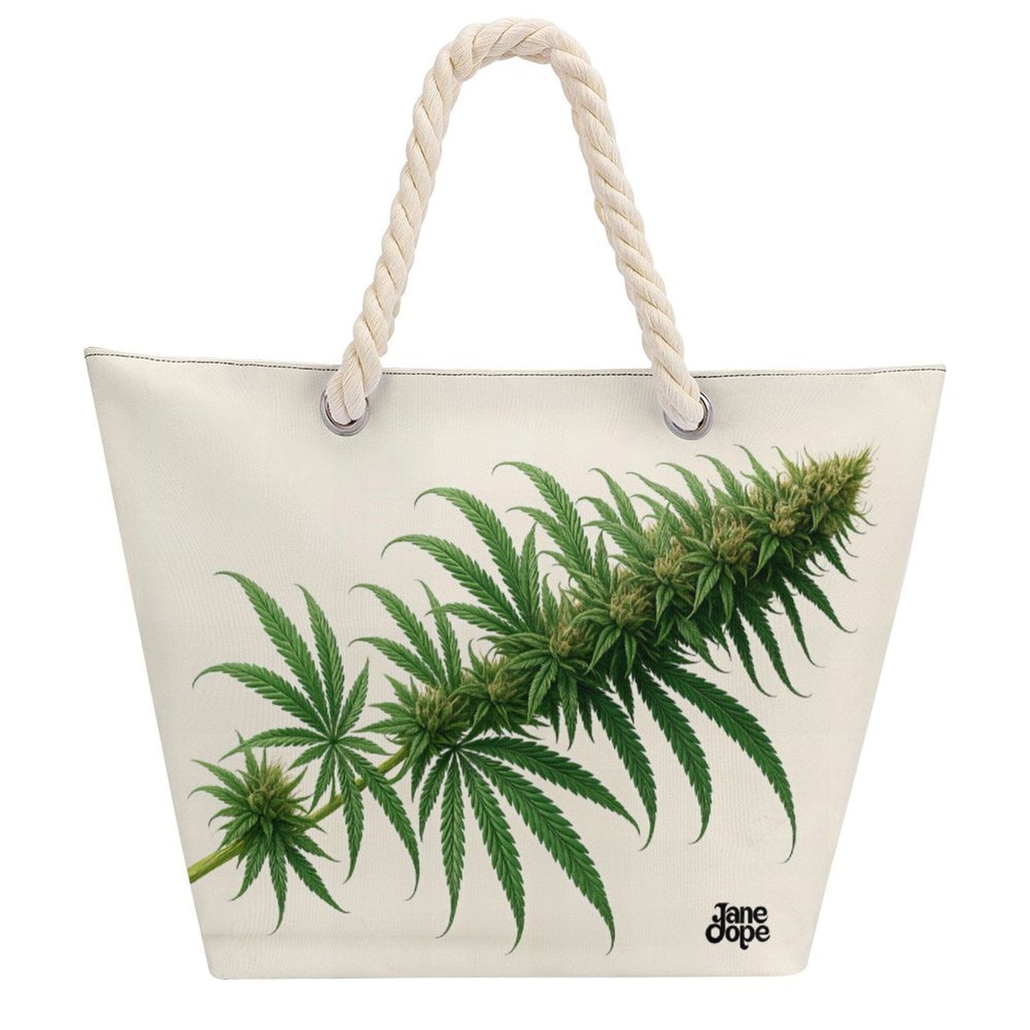Flora Hemp rope tote bag - Velora