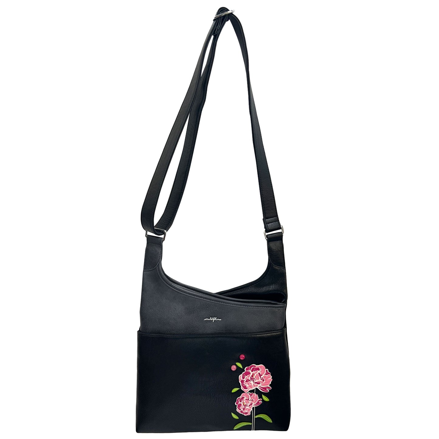 Peony Messenger Crossbody Bag
