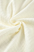 Floral Embroidered Notched Puff Sleeve Blouse - Velora Luxury Fashion