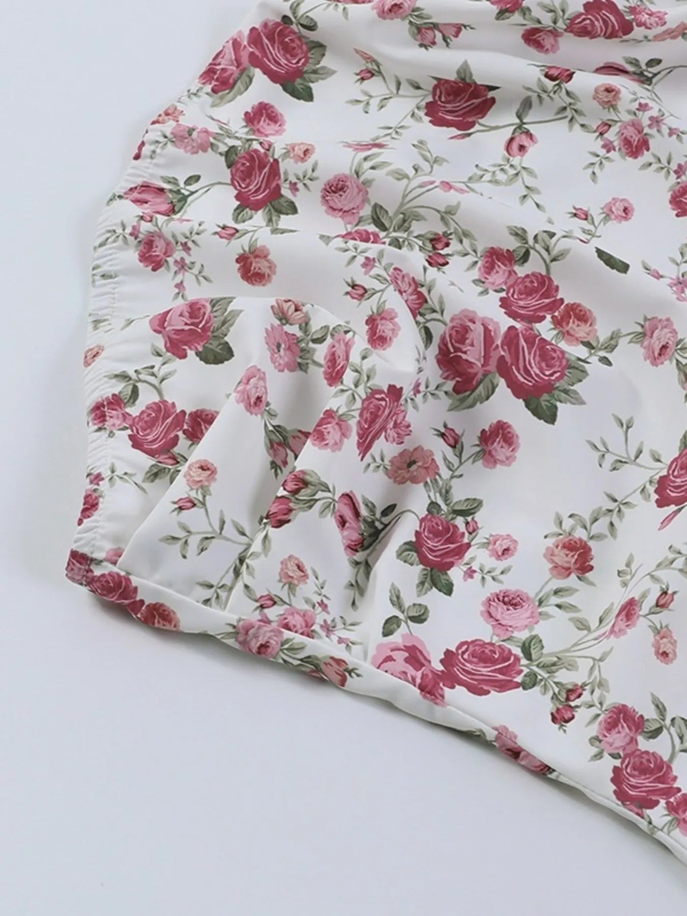 Floral Print Strapless Mini Dress - Velora Luxury Fashion