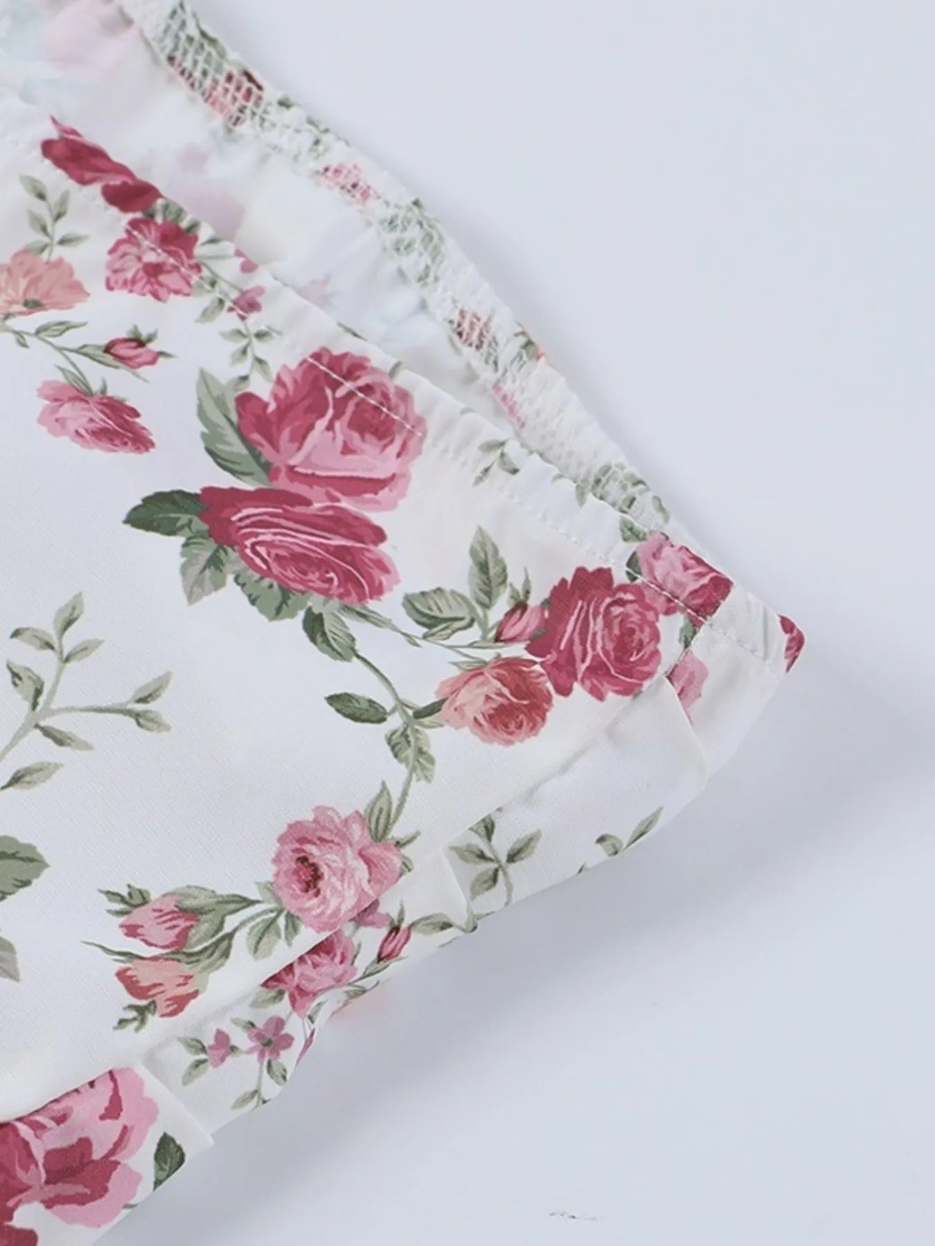 Floral Print Strapless Mini Dress - Velora Luxury Fashion