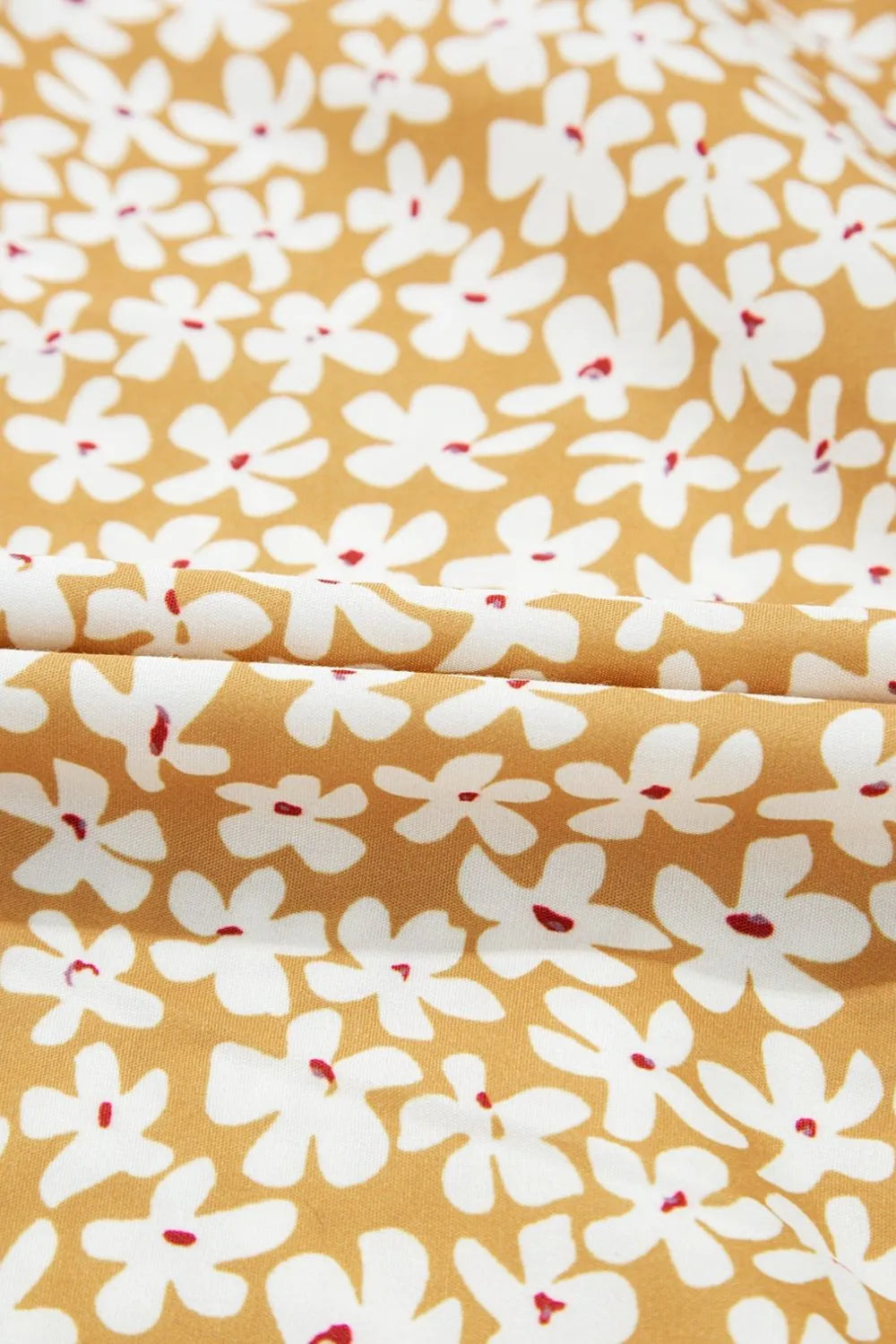 Floral Short Sleeve Surplice Frilly Tiered Mini Dress - Velora Luxury Fashion