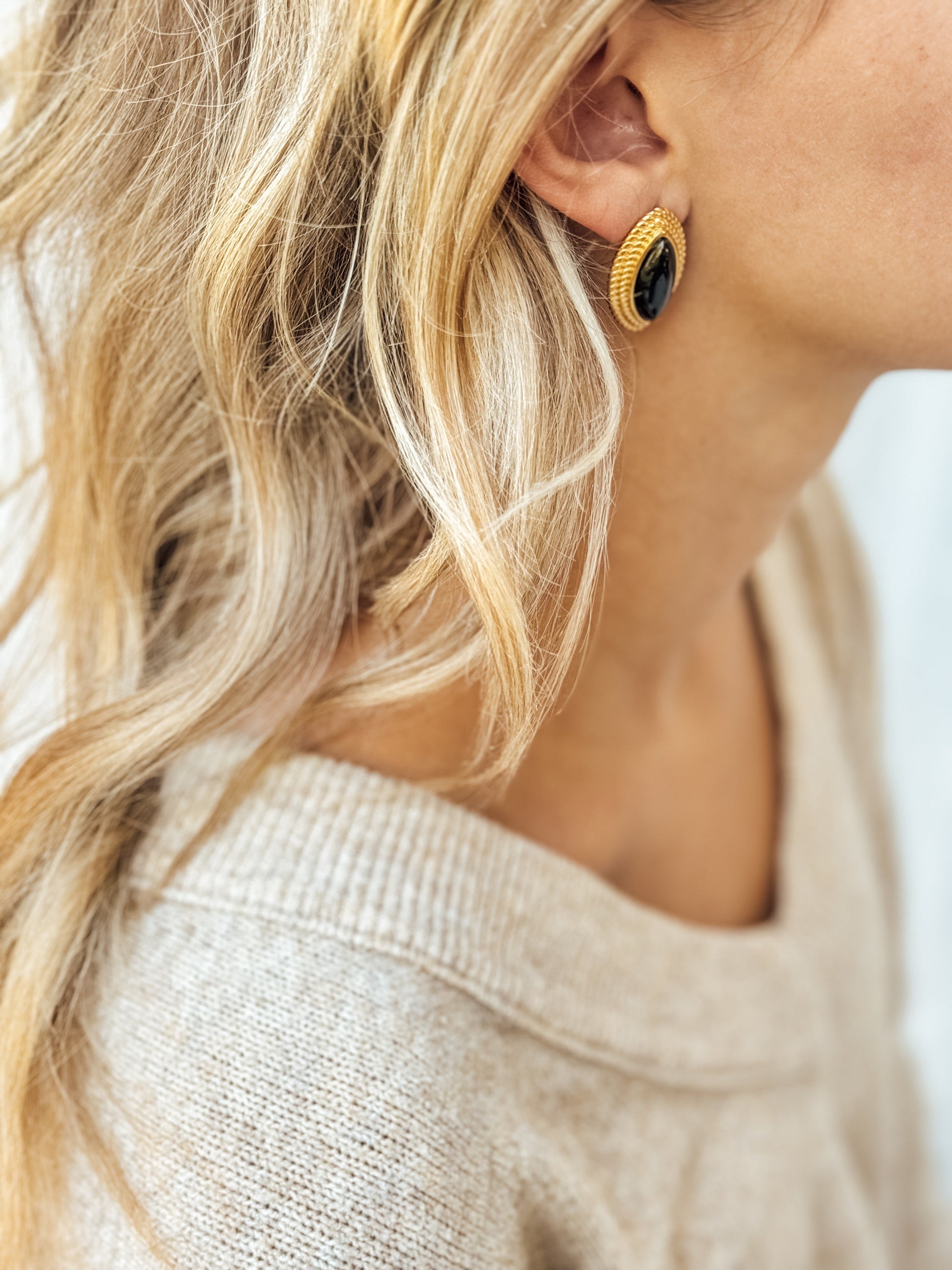 Florence Stud Earrings - Velora Luxury Fashion