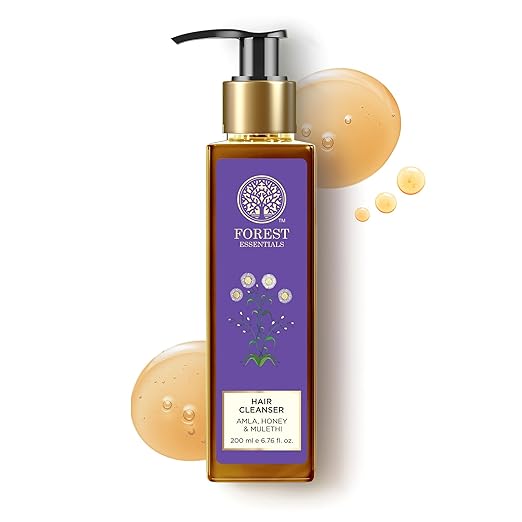 Forest Essentials Ayurvedic Shampoo Amla Honey & Mulethi - Velora Luxury Fashion