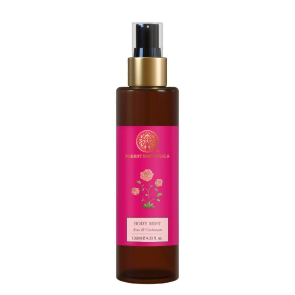 Forest Essentials Body Mist Rose & Cardamom - Velora Luxury Fashion