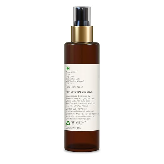 Forest Essentials Body Mist Rose & Cardamom - Velora Luxury Fashion