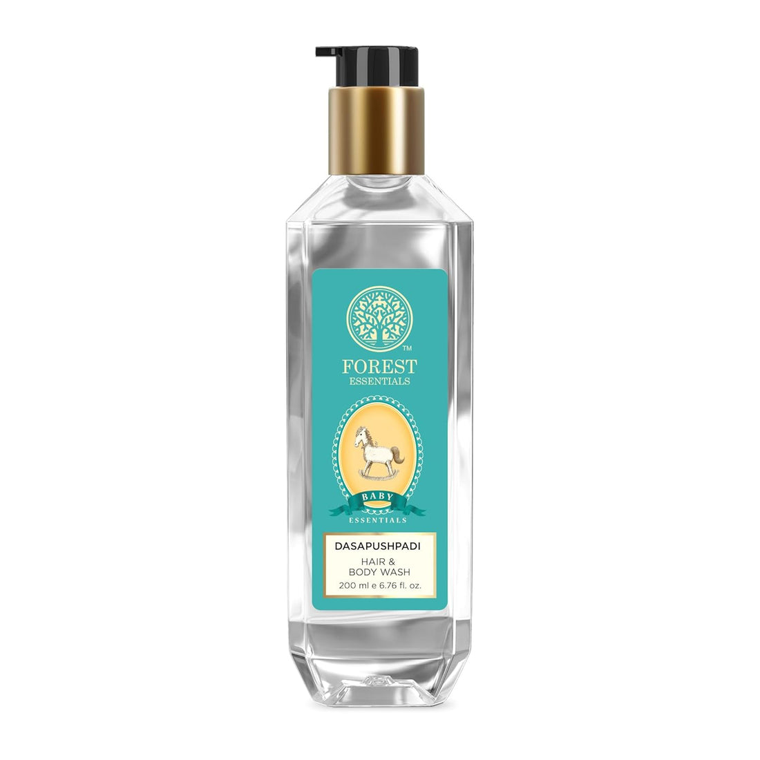 Forest Essentials Dasapushpadi Baby Hair & Body Wash - Velora Luxury Fashion