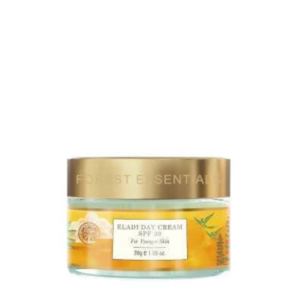 Forest Essentials Eladi Day Cream SPF 30 - Velora Luxury Fashion