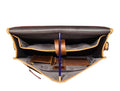 Fresno Leather Portfolio Bag - Caramel Brown - Velora Luxury Fashion
