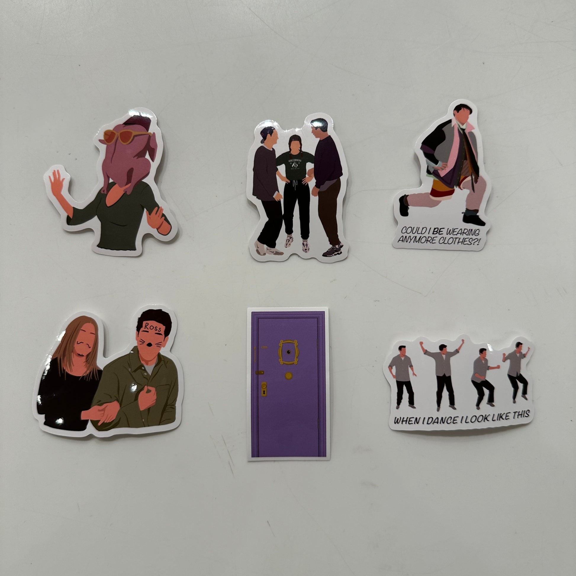 Friends Stickers - Velora Luxury Fashion
