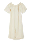 Frill Printed Off-Shoulder Dress - Velora Luxury Fashion