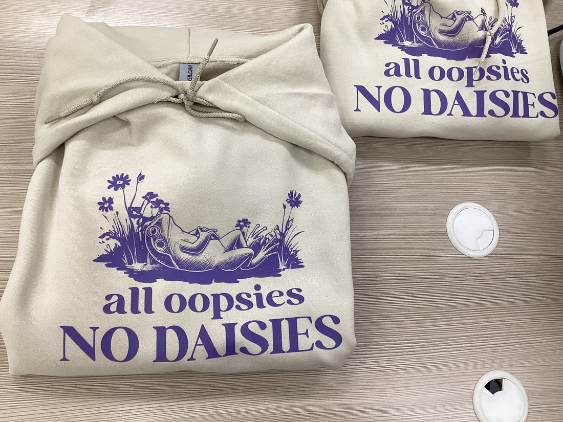Frog All Oopsies No Daisies Hoodie - Velora Luxury Fashion