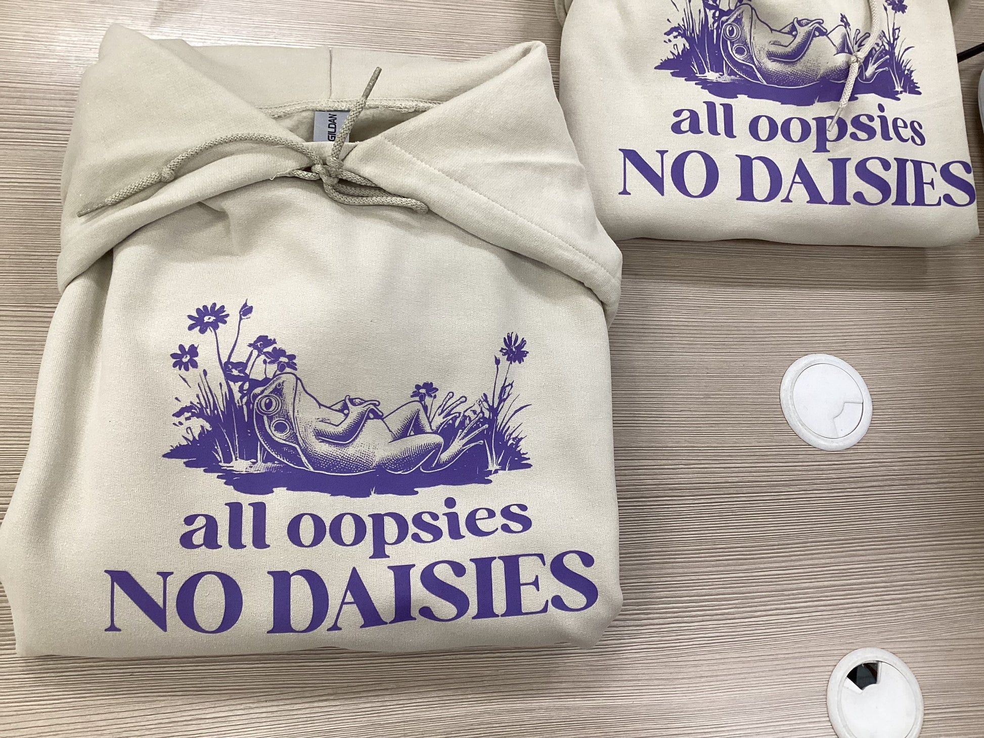 Frog All Oopsies No Daisies Hoodie - Velora Luxury Fashion