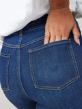 Full Size High-Waisted Flare Jeans Plus Size - Velora Luxury Fashion