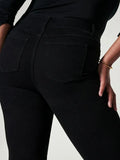 Full Size High-Waisted Flare Jeans Plus Size - Velora Luxury Fashion